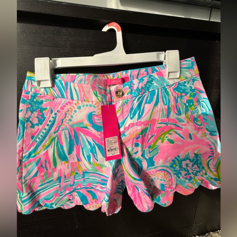 NWT Lilly Pulitzer Buttercup stretch short size 0